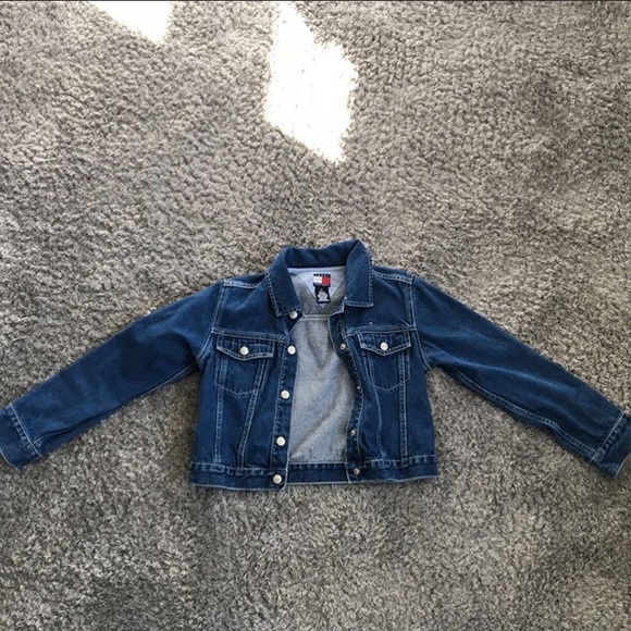 GIRLIE BUNDLE 💞 Tommy Hilfiger Jean Jacket - Picture 4 of 6